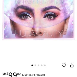 HUDA BEAUTY Purple and Silver Eyeshadow for Bold Looks